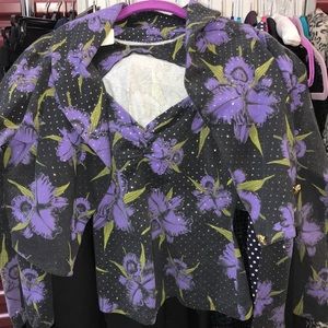 Betsey Johnson top and jacket combo